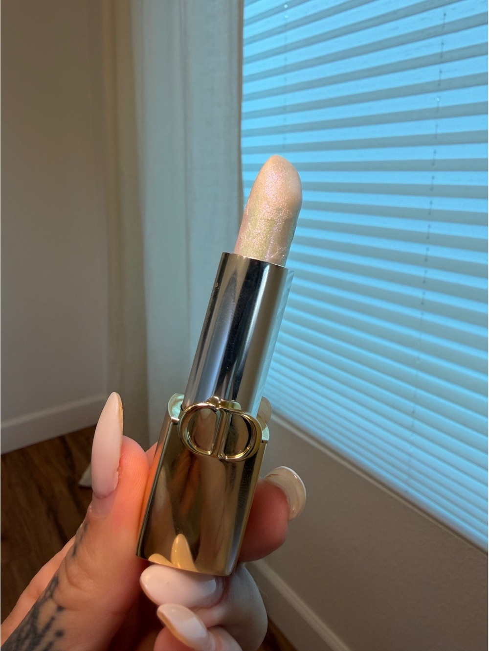 Dior Rouge Lipstick 010 Crystal Sparkle